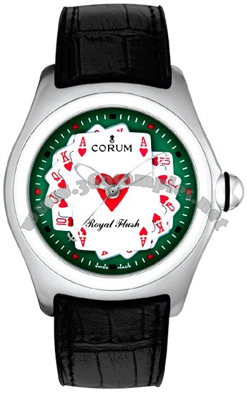 Corum Bubble XL Royal Flush 2006 Special Edition Mens Wristwatch 02320.RO2001