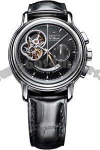 Zenith Chronomaster T Open Mens Wristwatch 03.0240.4021.21.C495