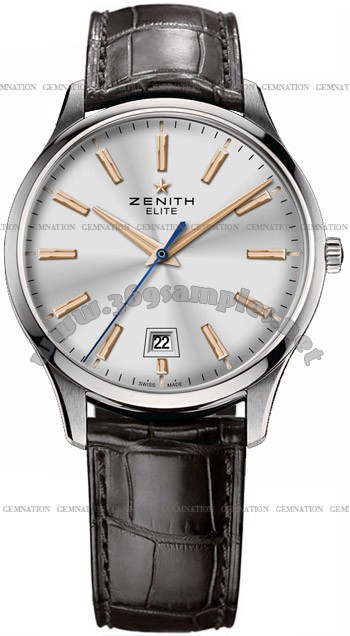 Zenith Elite Captain Central Second Mens Wristwatch 03.2020.670-01.C498
