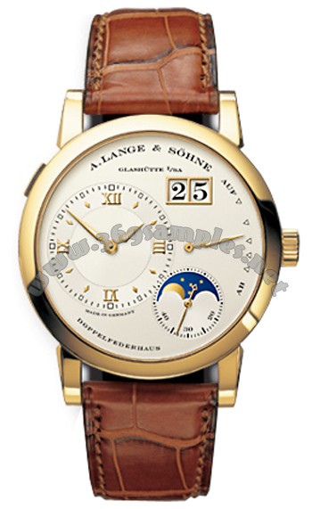 A Lange & Sohne Lange 1 Moonphase Mens Wristwatch 109.021