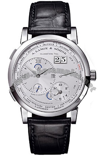 A Lange & Sohne Lange 1 Time Zone Mens Wristwatch 116.025