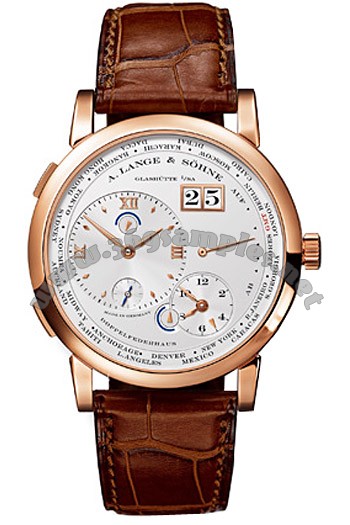 A Lange & Sohne Lange 1 Time Zone Mens Wristwatch 116.032