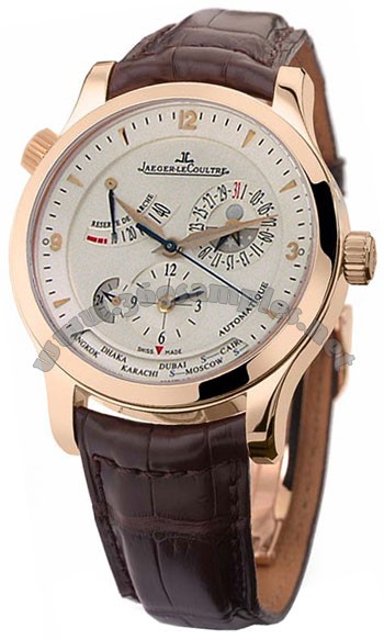 Jaeger-LeCoultre Master Geographic Mens Wristwatch 150.24.20