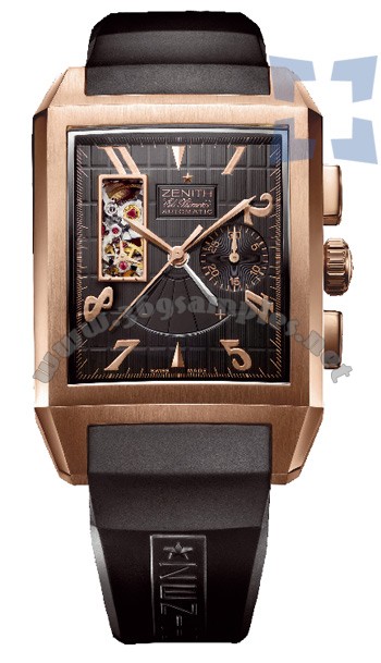 Zenith Grande Port-Royal Open El Primero Concept Mens Wristwatch 18.0550.4021.21.R512