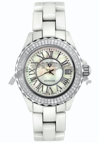 SWISS LEGEND Diamond/Karamica Ladies Wristwatch 20051-WWWSR