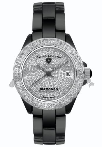 SWISS LEGEND Diamonds Ladies Wristwatch 20052-WBKS