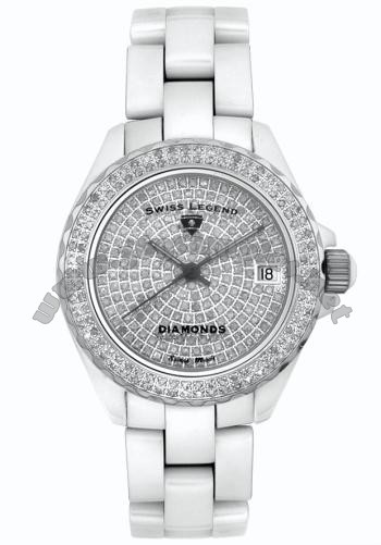 SWISS LEGEND Diamonds Ladies Wristwatch 20052-WWTS