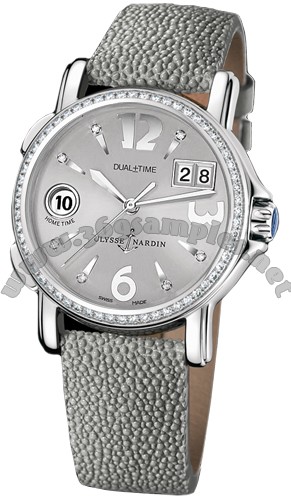 Ulysse Nardin GMT Big Date 37mm Ladies Wristwatch 223-28B/60-01