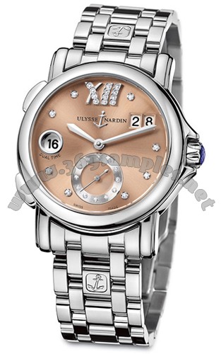 Ulysse Nardin GMT Big Date 37mm Ladies Wristwatch 243-22-7/30-09