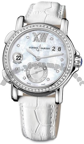 Ulysse Nardin GMT Big Date 37mm Ladies Wristwatch 243-22B/391