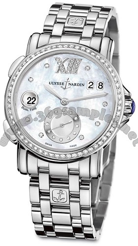 Ulysse Nardin GMT Big Date 37mm Ladies Wristwatch 243-22B-7/391