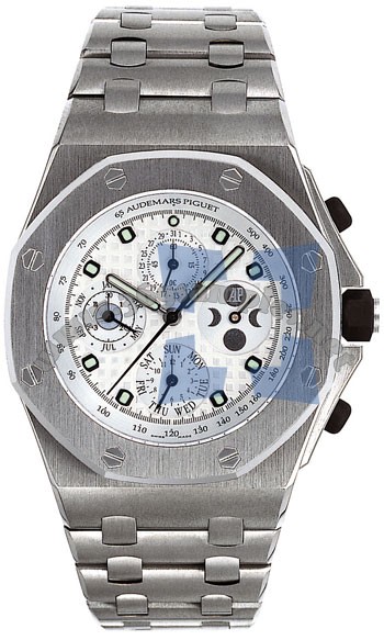 Audemars Piguet Royal Oak Offshore Chronograph Perpetual Calendar Mens Wristwatch 25854TI.OO.1150TI.01
