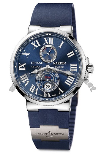 Ulysse Nardin Maxi Marine Chronometer 43mm Mens Wristwatch 263-67-3-43