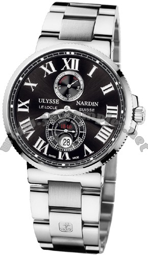 Ulysse Nardin Maxi Marine Chronometer 43mm Mens Wristwatch 263-67-7/42