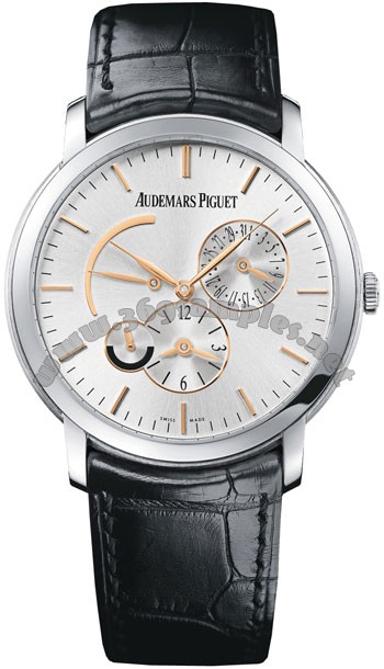 Audemars Piguet Jules Audemars Dual Time Mens Wristwatch 26380BC.OO.D002CR.01