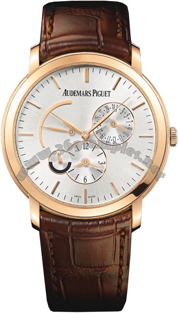 Audemars Piguet Jules Audemars Dual Time Mens Wristwatch 26380OR.OO.D088CR.01