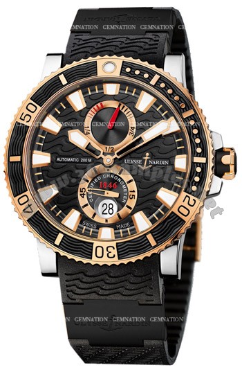 Ulysse Nardin Maxi Marine Diver Titanium Mens Wristwatch 265-90-3C-92