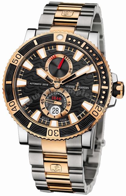 Ulysse Nardin Maxi Marine Diver Titanium Mens Wristwatch 265-90-8M/92