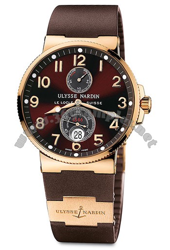 Ulysse Nardin Maxi Marine Chronometer Mens Wristwatch 266-66-3-625