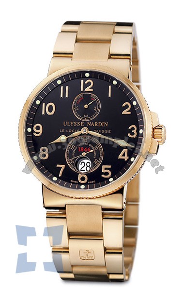 Ulysse Nardin Maxi Marine Chronometer Mens Wristwatch 266-66-8-62