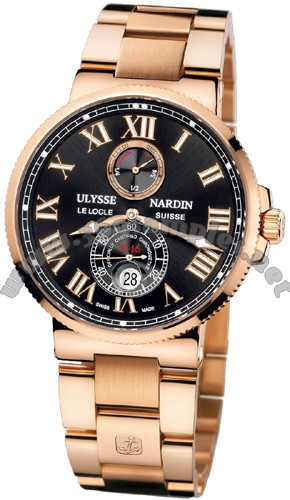 Ulysse Nardin Maxi Marine Chronometer 43mm Mens Wristwatch 266-67-8M/42