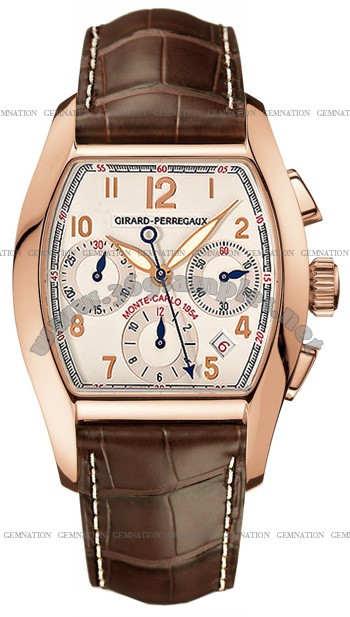 Girard-Perregaux Richeville Chronograph Monte Carlo Mens Wristwatch 27650-52-811-BDCA