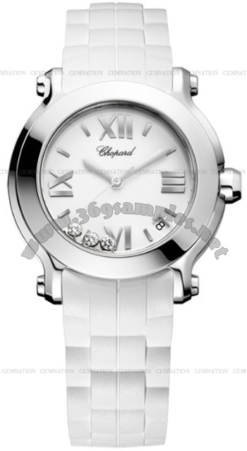 Chopard Happy Sport Round Ladies Wristwatch 278475-3016