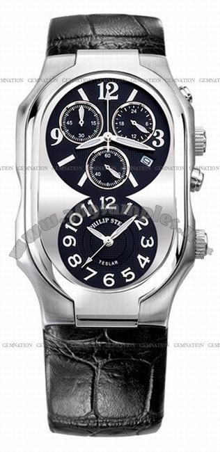 Philip Stein Teslar Chronograph Mens Wristwatch 3-G-CRB-AB