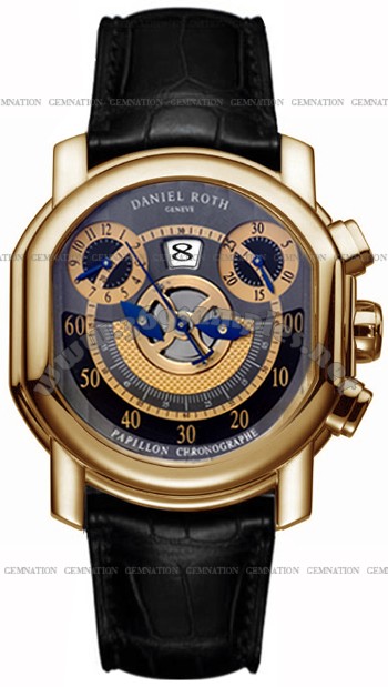 Daniel Roth Papillon Chronographe Mens Wristwatch 319-Z-20-392-CN-BD