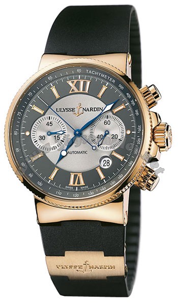 Ulysse Nardin Maxi Marine Chronograph Mens Wristwatch 356-66-3.319