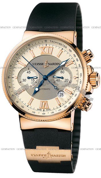Ulysse Nardin Maxi Marine Chronograph Mens Wristwatch 356.66.3-354