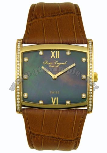SWISS LEGEND Beverly Hills Ladies Wristwatch 40037-YG-BLK