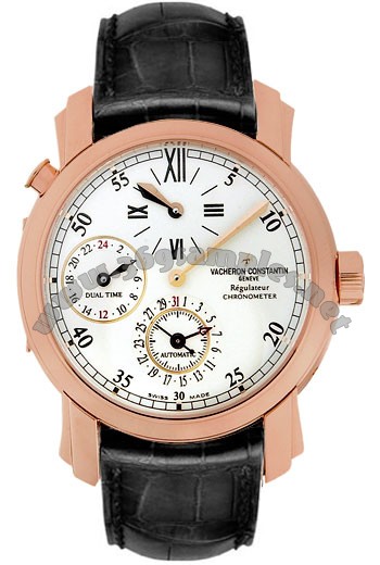 Vacheron Constantin Malte Dual Time Regulator Mens Wristwatch 42005.000R-9068