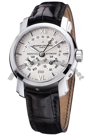 Vacheron Constantin Perpetual Calendar Retrograde Mens Wristwatch 47031.000P-8956