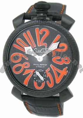 GaGa Milano Manual 48mm Limited Edition Men Wristwatch 5016.1.BK