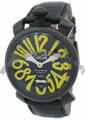 GaGa Milano Manual 48mm Limited Edition Men Wristwatch 5016.2.BKBK