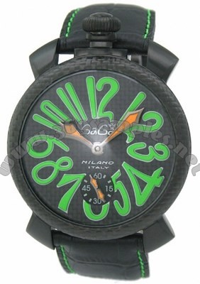 GaGa Milano Manual 48mm Limited Edition Men Wristwatch 5016.3.BK
