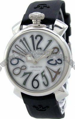 GaGa Milano Manual 40mm Steel Unisex Wristwatch 5020.5.BK