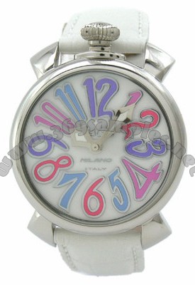 GaGa Milano Manual 40mm Steel Unisex Wristwatch 5020.7.WH