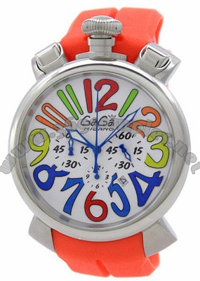 GaGa Milano Chronograph 48mm Men Wristwatch 5050.1.OR