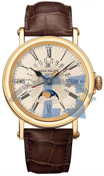 Patek Philippe Perpetual Calendar Mens Wristwatch 5159J