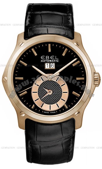 Ebel Classic Automatic XL Dual Time Mens Wristwatch 5301F61-1533014