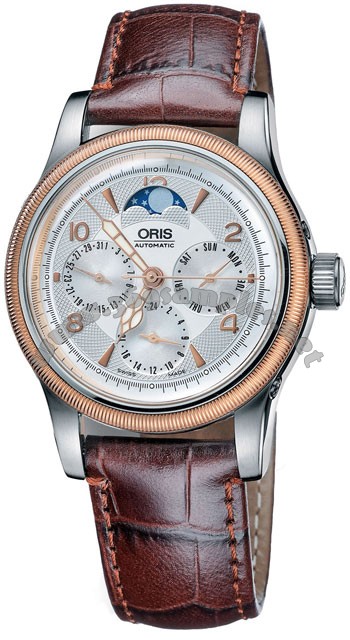 Oris Big Crown Complication Mens Wristwatch 581.7566.43.61.LS