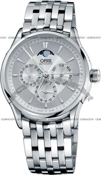 Oris Artelier GMT Mens Wristwatch 58175924051MB