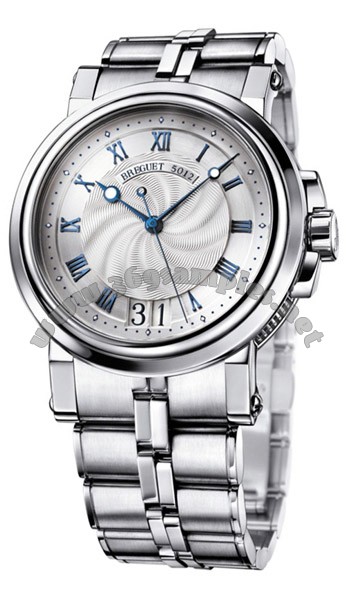 Breguet Marine Automatic Big Date Mens Wristwatch 5817ST.12.SV0