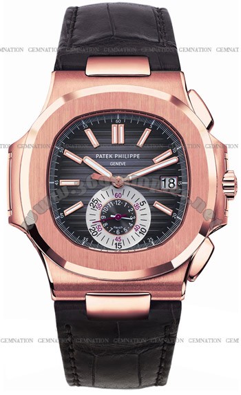 Patek Philippe Nautilus Mens Wristwatch 5980R-001