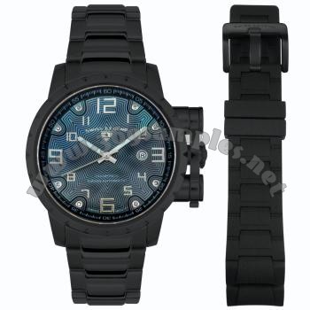 SWISS LEGEND Ambassador Mens Wristwatch 60010-BLK-BLK