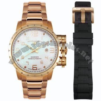 SWISS LEGEND Ambassador Mens Wristwatch 60010-RG-WHT