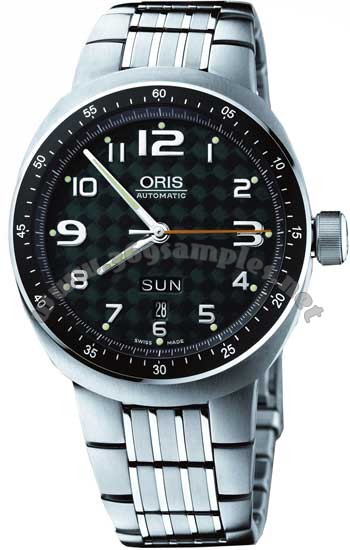Oris TT3 Day Date Mens Wristwatch 635.7588.70.67.MB