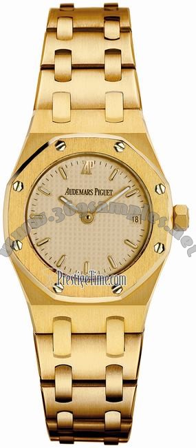 Audemars Piguet Royal Oak Lady Quartz Wristwatch 66270BA.OO.0722BA.07